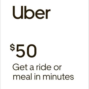 $50 Uber Gift Card