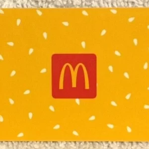 McDonalds $10 Gift Card
