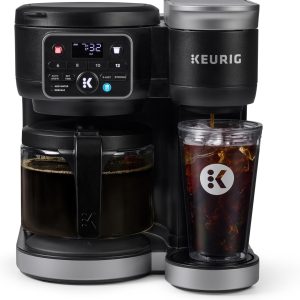 Keurig K-Duo Hot & Iced Single Serve & Carafe Coffee Maker, MultiStream Technology, 72oz Reservoir